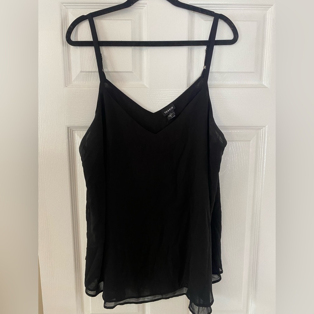 1X Black Torrid Tank Top